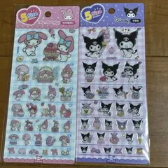 【韓国限定】サンリオ5サイズステッカー　マイメロ　クロミ　2種
