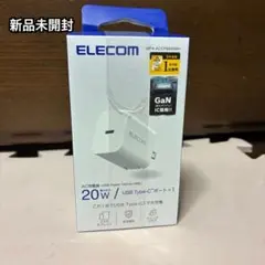 ELECOM 20W USB Type-C充電器　MPA-ACCP6820WH