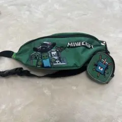 Minecraft ボディバッグ 緑 キャラクター
