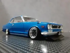Hachette 1/24 日産 スカイラインGT-X ハコスカ カスタム改のサムネイル