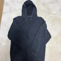 BARCEDOS ブラック フード付きパーカー
