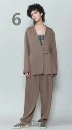 BEAUTY&YOUTH 6　ROKU STRIPE JACKET