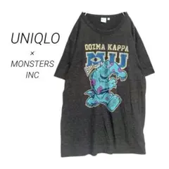【ユニクロ】モンスターズユニバーシティ Tシャツ サリー キャラT グレー L