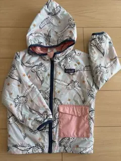 patagonia リバーシブル　パフボール ジャケット 3t フクロウ 動物