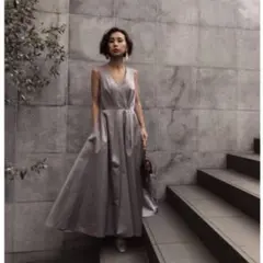 Ameri LADY TUCK FLARE DRESS アメリ - メルカリ