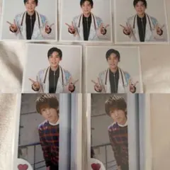 【新品未開封】SnowMan 目黒蓮　ミニフォトセット2点　ましかくフォト5点