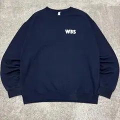 JERZEES WBS スウェット トレーナー バックプリント ネイビー L