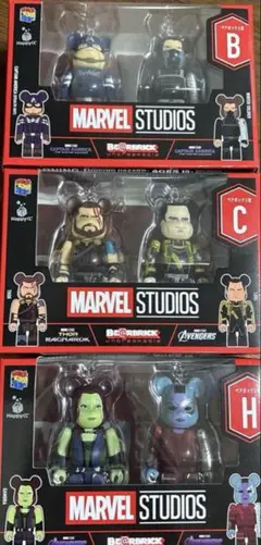 MARVEL BE@RBRICK B C H マーベル ベアブリック