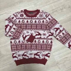 XL size クリスマス　ニット　セーター