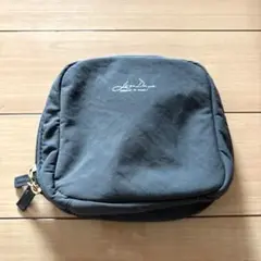 美品 ♡ LIZDAYS 化粧ポーチ スクエア型メイクポーチ　ダークグレー