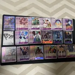 ワンピースカード　紫ルフィデッキ　構築済み　ドンカード10枚付き