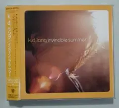 CD k.d.ラング 「インヴィンシブル・サマー」　国内盤