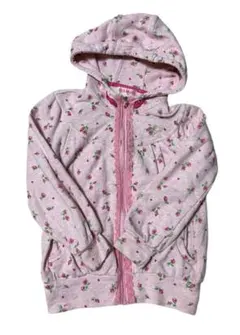 メゾピアノ 平成レトロ　レア　 花柄パーカー 120