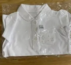 【新品未使用未開封】タグ付き　ベルメゾン　半袖ポロシャツ 100