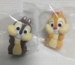 【未開封品】ディズニー・フレンズ　ソフビ　フィギュア　チップ　デール　２体セット
