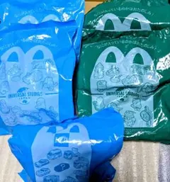 未使用マクドナルド (USJ4点)(トミカ1点)　おもちゃセット未開封　ユニバ