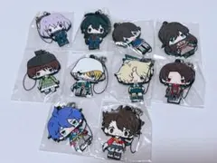 刀剣乱舞　こえだらいず　ラバーストラップ　10点セット