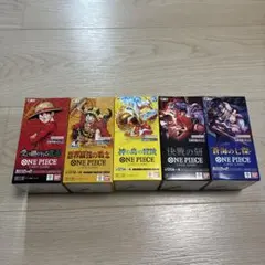 ワンピース 受け継がれる意志 神の島の冒険 決戦の刻3BOXずつまとめ