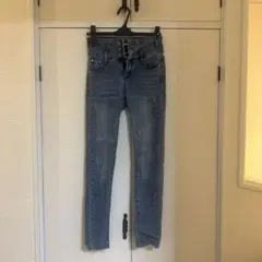 ANAP ハイウエストデニムスキニーパンツ