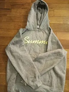 SUMMIT スウェット グレーパーカー PUNPEE パンピー