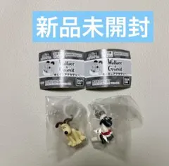 Wallace & Gromit めじるしアクセサリー 2点セット　ガチャガチャ