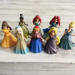 ディズニープリンセス　ドール8体セット