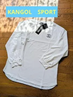 KANGOL　SPORT 白長袖Tシャツ新品