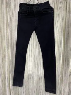 スキニーパンツ ブラック ダークブルー 2色セット