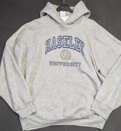 【古着】90s ギルダン GILDAN パーカー グレー 霜降り