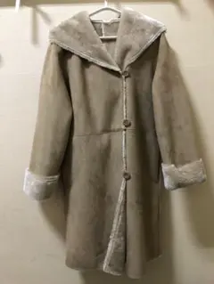 GU ボア　もこもこ　フード　ジーユー