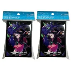 ポケモンカードゲーム デッキシールド マリィ＆オーロンゲ【ブラック】未使用 匿名