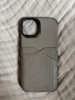 ボナベンチュラ　iPhone15ケース　グレージュ