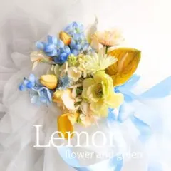 ウェディングブーケ　造花　前撮りブーケ　チューリップ　イエロー　挙式　結婚式