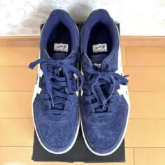 週末お値下げ！【美品】Onitsuka Tiger ネイビー スエードスニーカー