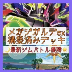 【3/4ジムバトル優勝‼️】メガジガルデexデッキ 構築済みデッキ
