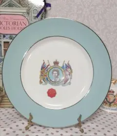 ヴィンテージ☆ エリザベス女王即位 25 周年記念プレート26,5cm☆1977