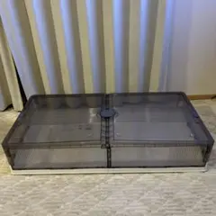 FLEXISPOT ベッド下収納ケース 収納ボックス 折り畳み式 キャスター付き