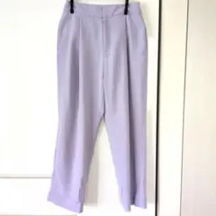 BEAMS LIGHTS スラックスパンツ ラベンダー
