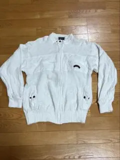 値下げ Paul & Shark ナイロンジャケット ホワイト グレー M - メルカリ