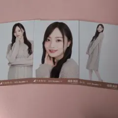 乃木坂４６　生写真　梅澤美波　ケーブルニット