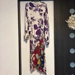 チャイハネ　フラワープリント アシンメトリードレスのサムネイル