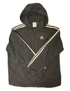 adidas ナイロンジャケットblack◼️希少デザイン (Mサイズ)