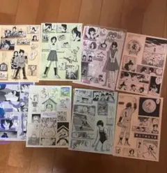 あだち充 あだち充展 55周年 シールくじびき シールくじ コンプリート