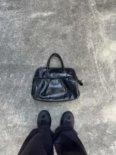 レザーボストンバッグ