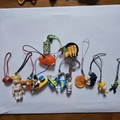 日*0様 キャラクター ストラップ 14個セット　まとめ売り