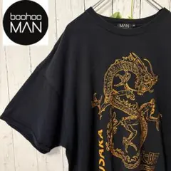 boohooMAN プリント　Tシャツ OSAKAドラゴン オーバーサイズのサムネイル