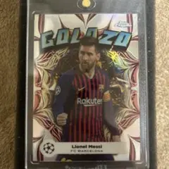 メッシ Lionel Messi GOALZO Topps Chromeカード