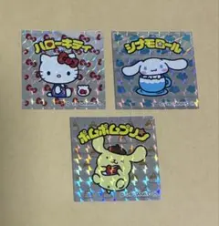 sanrio サンリオ ビックリマンチョコ シール 3枚セット 未使用品①