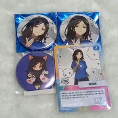 にじさんじ 白雪巴 にじフェス2022 DMM 缶バッジ コレクションカード