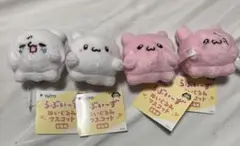 らぶいーず ぬいぐるみ マスコット 全4種 コンプセット すもっぴ　ぴょんちー